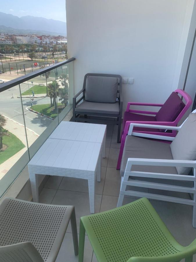 Beachfront High Standard Flat Martil Extérieur photo