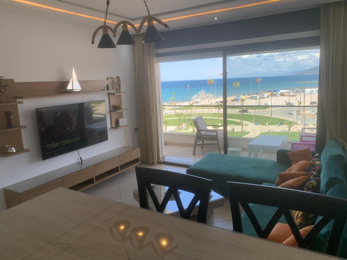 Beachfront High Standard Flat Martil Extérieur photo