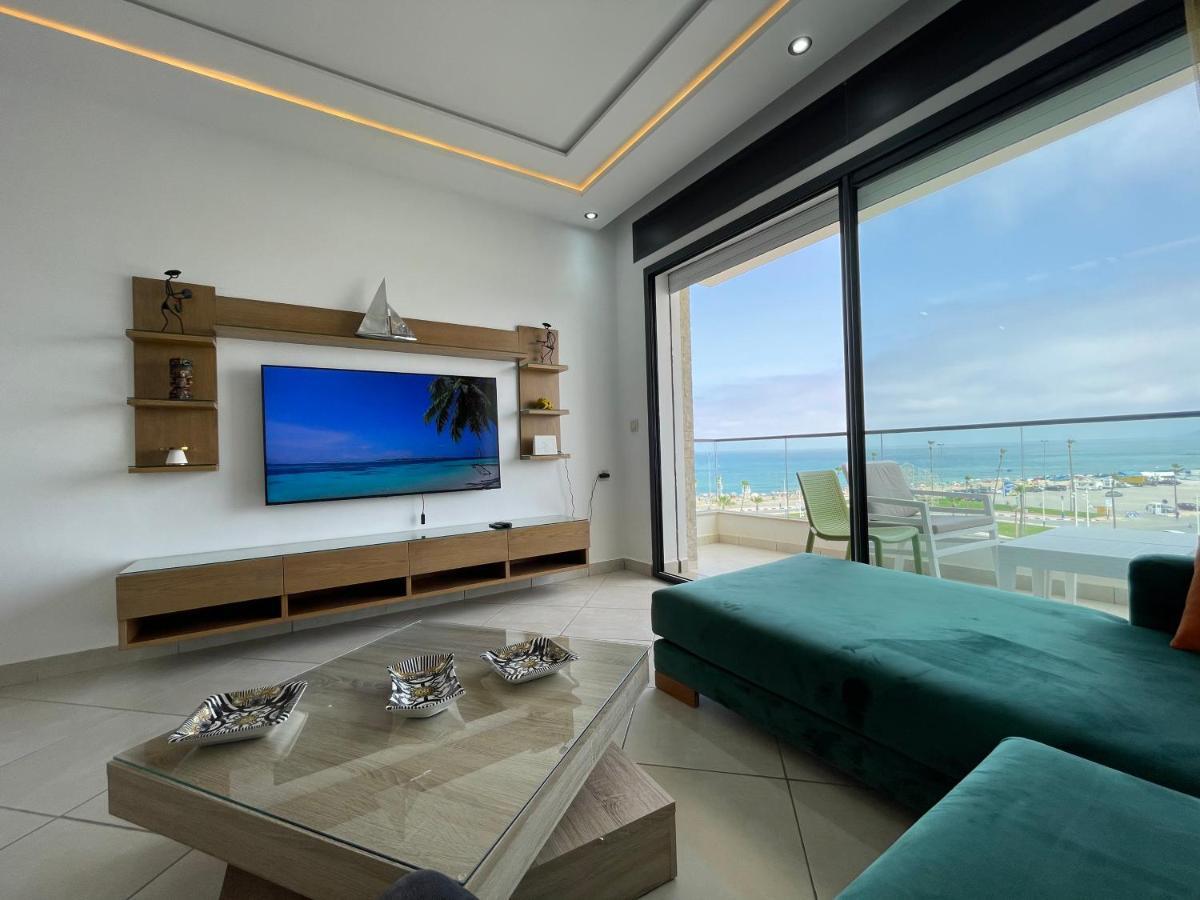 Beachfront High Standard Flat Martil Extérieur photo
